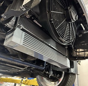 Oil cooler sold separately.  Oil cooler model 8240 shown, compatible with E36 A/C lines. 